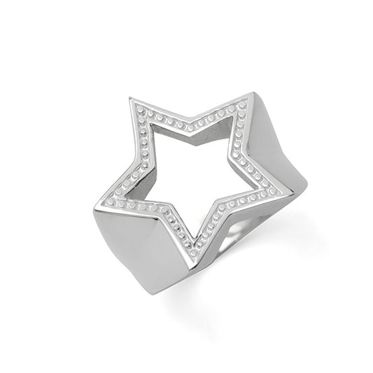 HOLLOW STAR RING