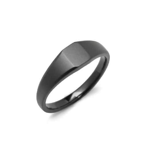 OCTAGON SIGNET RING SLIM