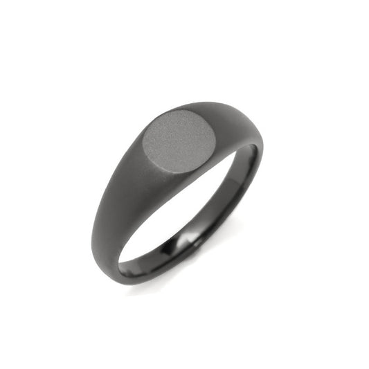 OVAL SIGNET RING SLIM